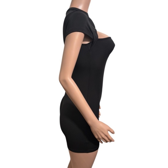 MURCI Women’s Fitted Cut Out Bodysuit Top - Picture 3 of 14